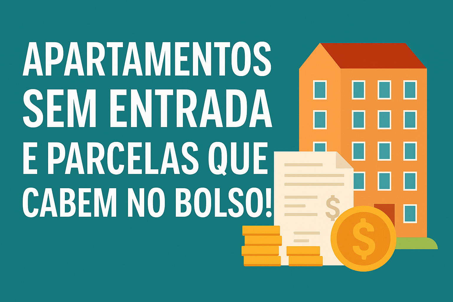 Apartamentos Acessiveis Sem Entrada para Jovens